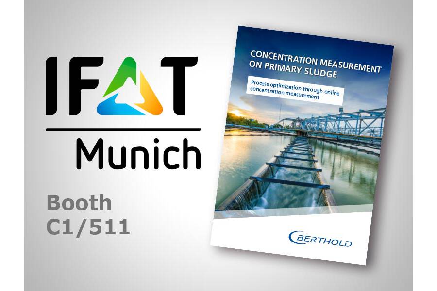 Besuchen Sie uns auf der IFAT München vom 13.-17.05.2024 Weltleitmesse für Wasser-, Abwasser-, Abfall- und Rohstoffwirtschaft. 
Bitte besuchen Sie uns: Halle C1, Stand 511